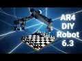 AR4 DIY Robot Arm 6 3 Linux Support New UI Isaac Sim Control Your 6-axis Robot Build with ROS 2