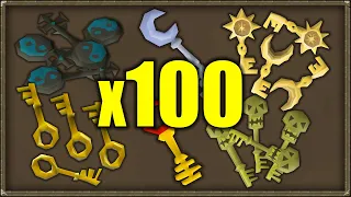 Opening Every Key 100 Times For Massive Loot