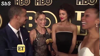 ردة فعل ممثلين قيم اوف ثرونز على سوء الموسم الاخير مترجم 