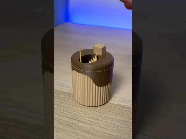 Toothpick Dispenser | Pop-up Toothpick Holder video thumbnail