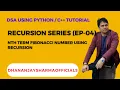 DSA Recursion EP-04 Nth Term Fibonacci Using Recursion