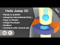 Helix Jump 3D Unity Project Android iOS Admob