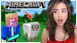 Playing Minecraft for the First Time with Fitz!