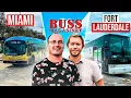 Taking LOCAL BUSES from Miami to Fort Lauderdale