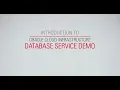 Oracle Cloud Infrastructure Database Service Demo