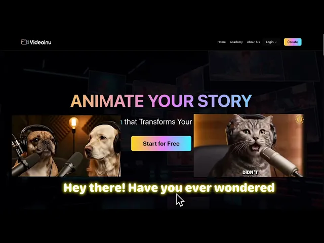 Step-by-Step: Create a Viral Animal Vlog with Videoinu AI
