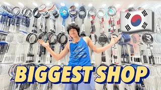 biggest badminton shop in korea