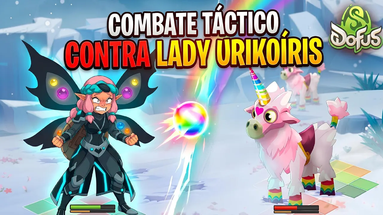 COMBATE TÁCTICO CONTRA LADY URIKOÍRIS | combate DOFUS MARFIL | DOFUS 3.7