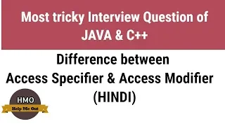 Difference between Access Specifier and Access Modifier in JAVA and C