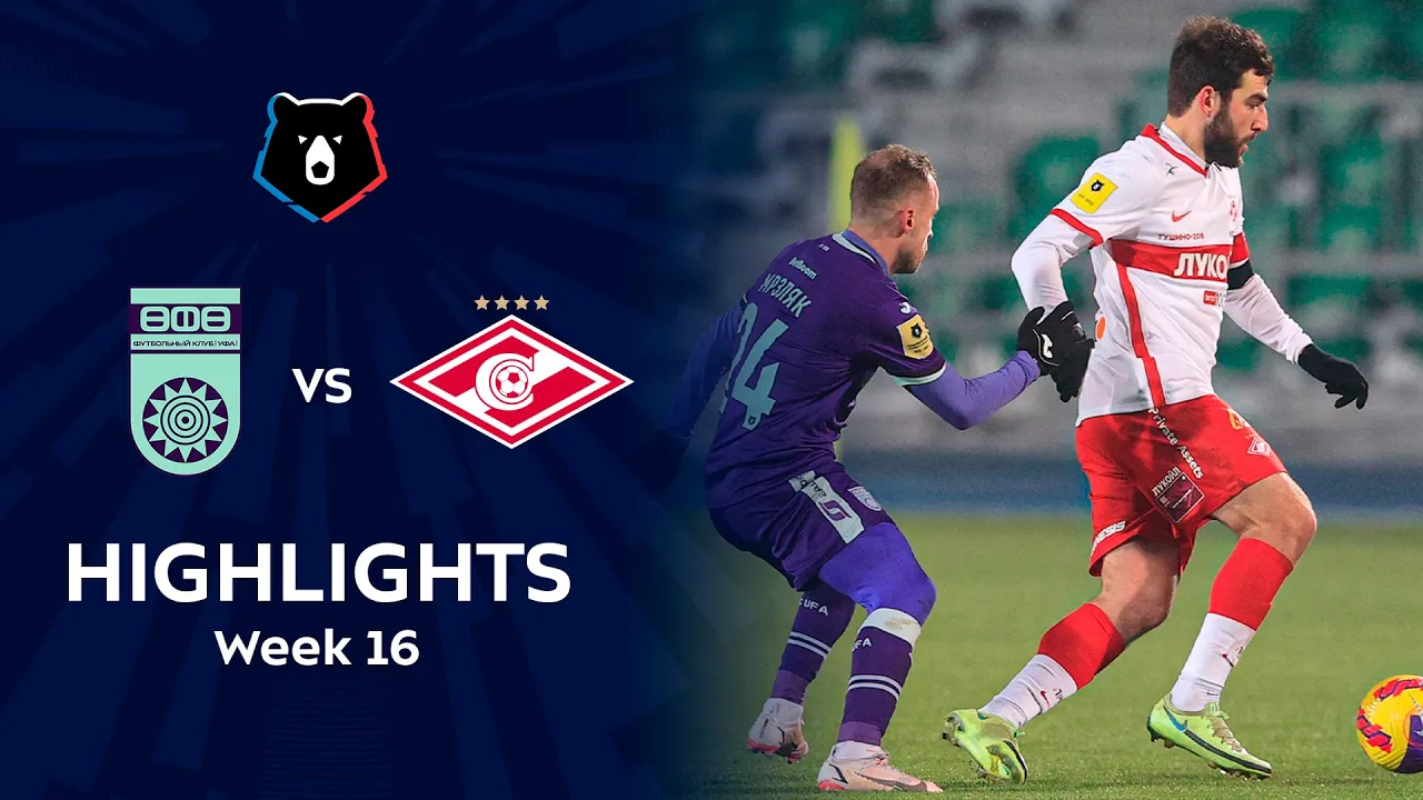 Highlights FC Ufa vs Spartak (1-1) | RPL 2021/22