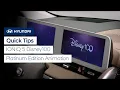 Quick Tips IONIQ 5 Disney100 Platinum Edition Animation Hyundai