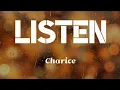 Lagu LISTEN - Charice (Lyrics)