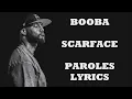 Booba - Scarface (Paroles/Lyrics)
