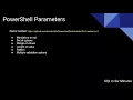 PowerShell How To Validate Parameters