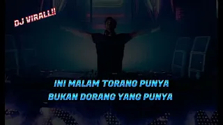 Download DJ VIRALL!! INI MALAM TORANG PUNYA - FULL KICK - ROMLI OLI'I - BASS'SPEED - NEWRMX MP3