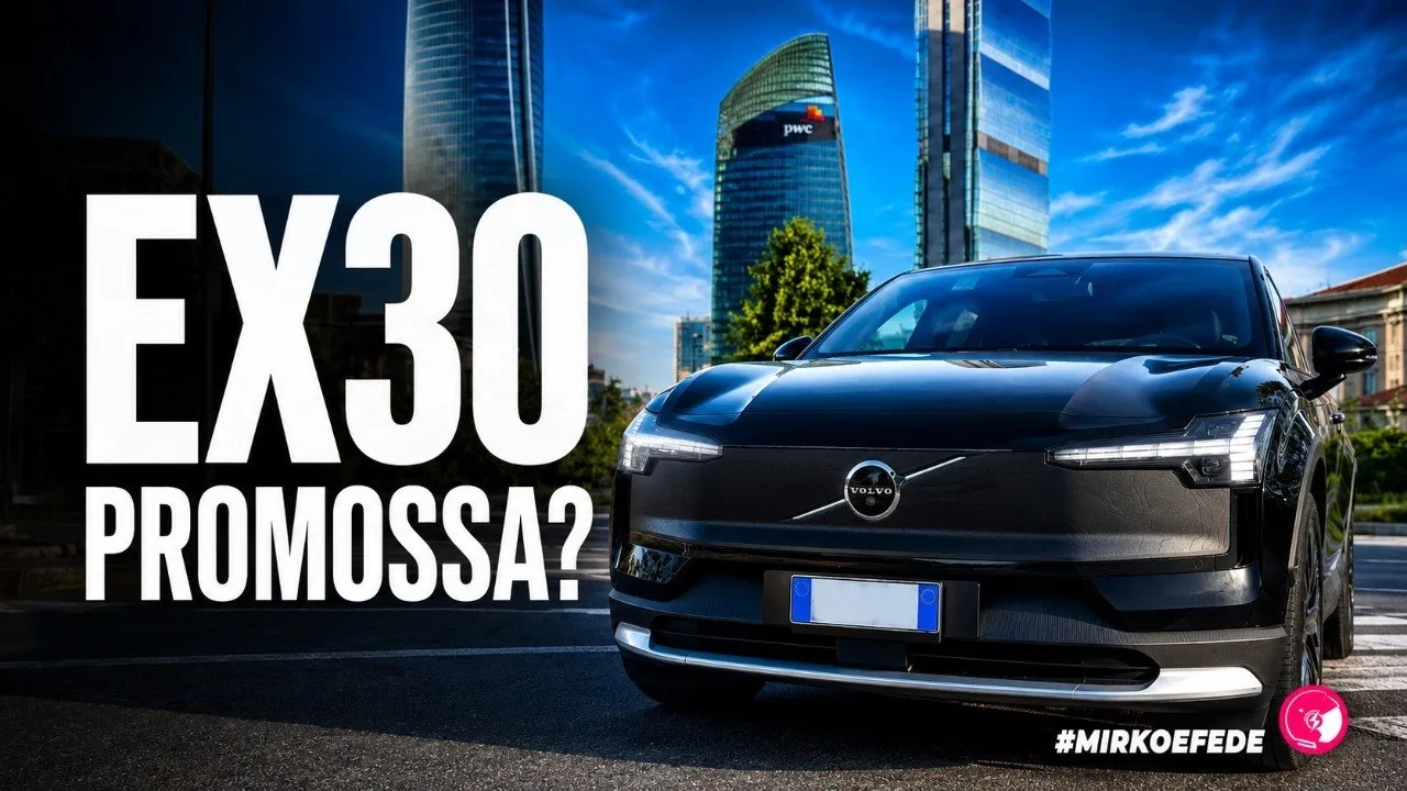 3 giorni con VOLVO EX30: la prova reale con consumi, ricarica e autonomia