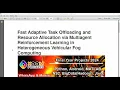 Fast Adaptive Task Offloading and Resource Allocation via Multiagent Reinforcement Learning in Heter
