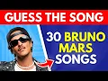 Guess the Bruno Mars Song Music Quiz