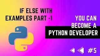 If Else with examples Part - 1 Python Tutorial Series in Tamil EMC Academy