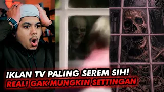 BERTAHUN-TAHUN BARU SADAR ADA PENAMPAKAN DI IKLAN INI👻👻👻 Reaction Horror