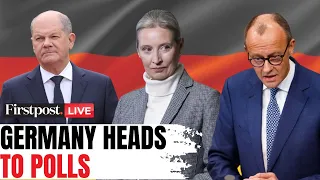 Germany Elections LIVE: Voters Head to Polls Amid Political Unrest | Olaf Scholz | Alice Weidel|N18G