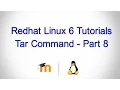 Tar command in Linux - Part 8 Extract a single file or a directory from a tar gz file