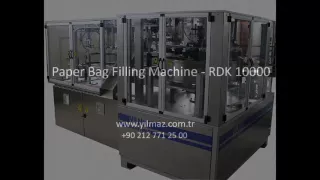 Paper Bag Filling Machine - RDK 10000