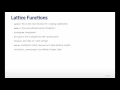 Exploratory Data Analysis - Lattice System part 1