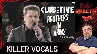 red reacts to club for five brothers in arms