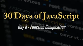 30 days of JavaScript - Function Composition