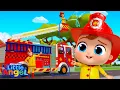 Download Lagu What Sound Does a Firetruck Make? 🚒 Learn with Baby John | Little Angel Kids Songs \u0026 Nursery Rhymes