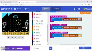 Arrays in microbit