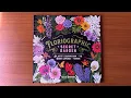 Floriographic Secret Garden - Vasilisa Romanenko Adult Coloring Book Flip Through