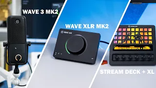 Elgato s NEW Creator Setup is Kind of Insane Wave 3 MK2 Stream Deck XL