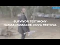 Download Lagu Survivor of the October 7th Nova Festival massacre