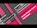 Python Fundamental Part 3 Barebones of a Python Program Rohit Ahlawat
