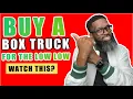 How To Buy Your Box Truck For CHEAP Watch this