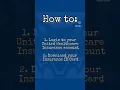 How to Download your United Healthcare ID Card Graduate International Students