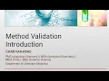 Method Validation System Suitability