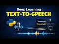 Deep Learning Text-to-Speech system in Python with TorchAudio Tacotron2 and WaveRNN