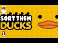 This Shelving Game Is QUACKERS Sort Them Ducks 100 Let s Play Part 1