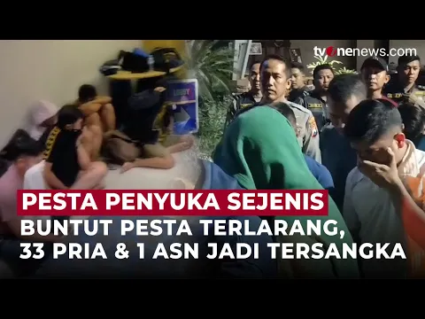 Terbongkar! Pesta Seks di Hotel Surabaya, Polisi Tetapkan 34 Tersangka