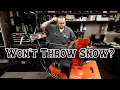 Snowblower Won t Throw Snow Full Diagnosis Repair Guide On Ariens ST 624 E To Fix Auger Issues