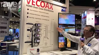 CEDIA 2017 Pro Instruments Displays VECOAX MI to Coax Modulator