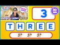 Learn to Spell Count Numbers 1-20 with Miss V of Kiddos World TV Fun Activity for Kids
