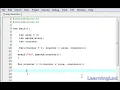C Programming Tutorials for Beginners 21 Receiving Input for Array from User Console