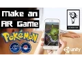 Pokemon GO How to Make a Game With Augmented Reality AR in Unity Ep 1