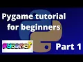 Pygame tutorial for beginners Creating a window and displaying a rectangle
