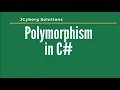 Tutorial 11 - Polymorphism in C