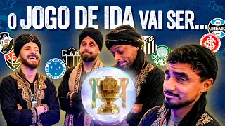 DEPOIS DO SORTEIO, É HORA DE PREVER OS RESULTADOS DOS JOGOS DE IDA DA COPA DO BRASIL | Panela sportv